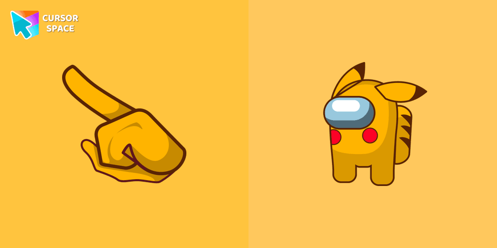 Among Us Pokemon Character cursor